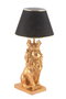 Opviq Lámpara de Mesa Lion King - Negro y Dorado